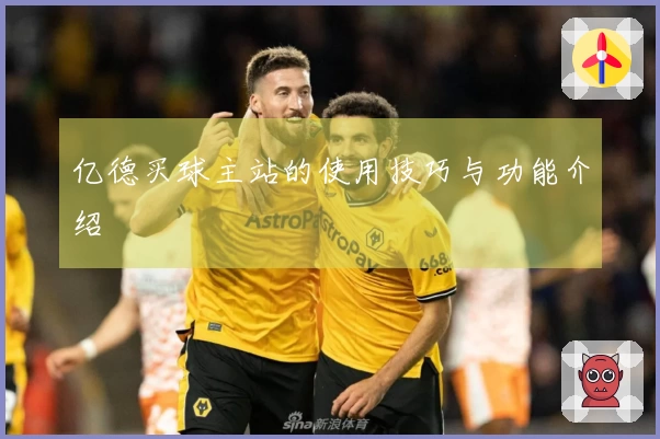 亿德买球主站的使用技巧与功能介绍
